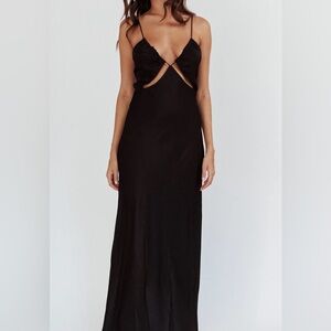 Elegant Black Evening Dress